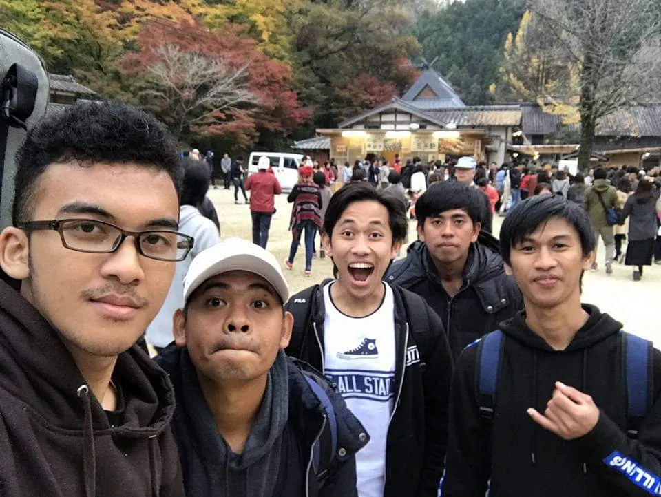 Peserta Keramaian Jepang